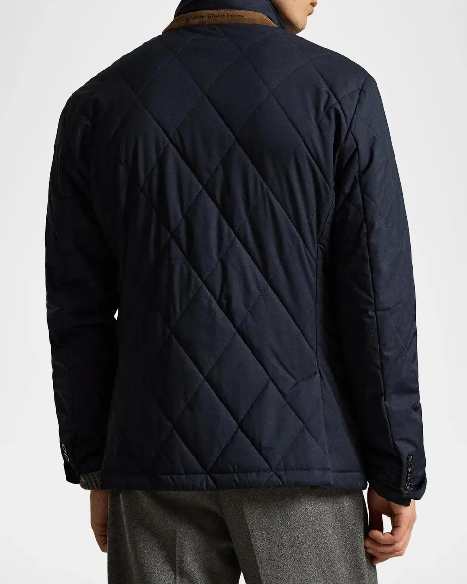 Polo Ralph Lauren Men's Performance Gabardine Quilted Jacket | Thumbnail 3 Polo Ralph Lauren Men's Performance Gabardine Quilted Jacket | Thumbnail 3