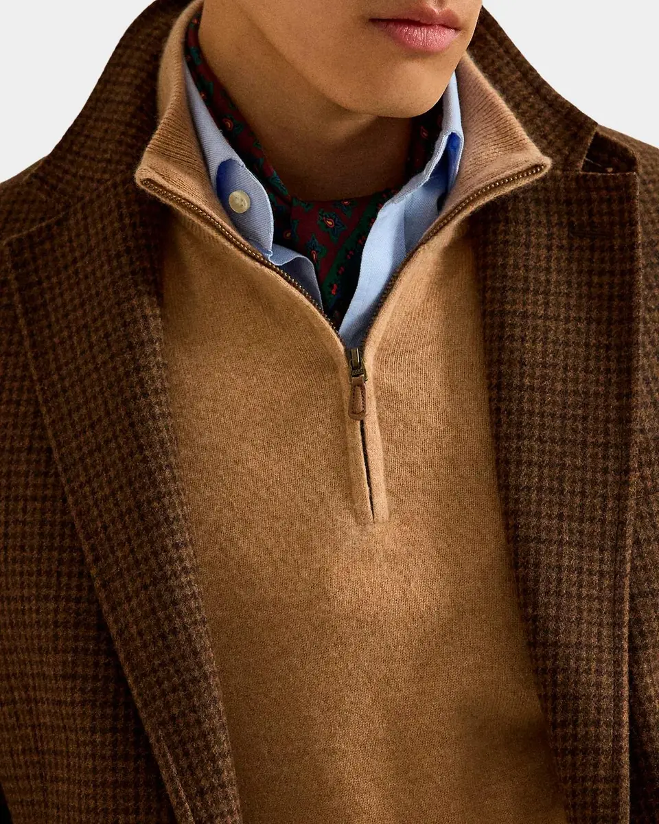 Polo Ralph Lauren Men 'e Cashmere Quarter-Zip Sweater | Thumbnail 5 Polo Ralph Lauren Men 'e Cashmere Quarter-Zip Sweater | Thumbnail 5