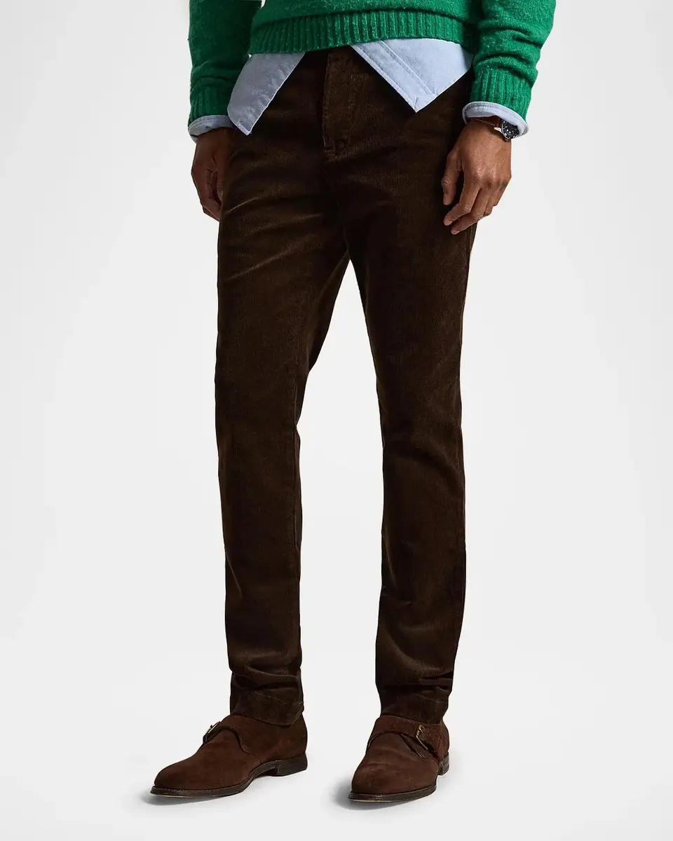 Polo Ralph Lauren Men's Stretch Straight Fit Corduroy Pants | Thumbnail 4 Polo Ralph Lauren Men's Stretch Straight Fit Corduroy Pants | Thumbnail 4