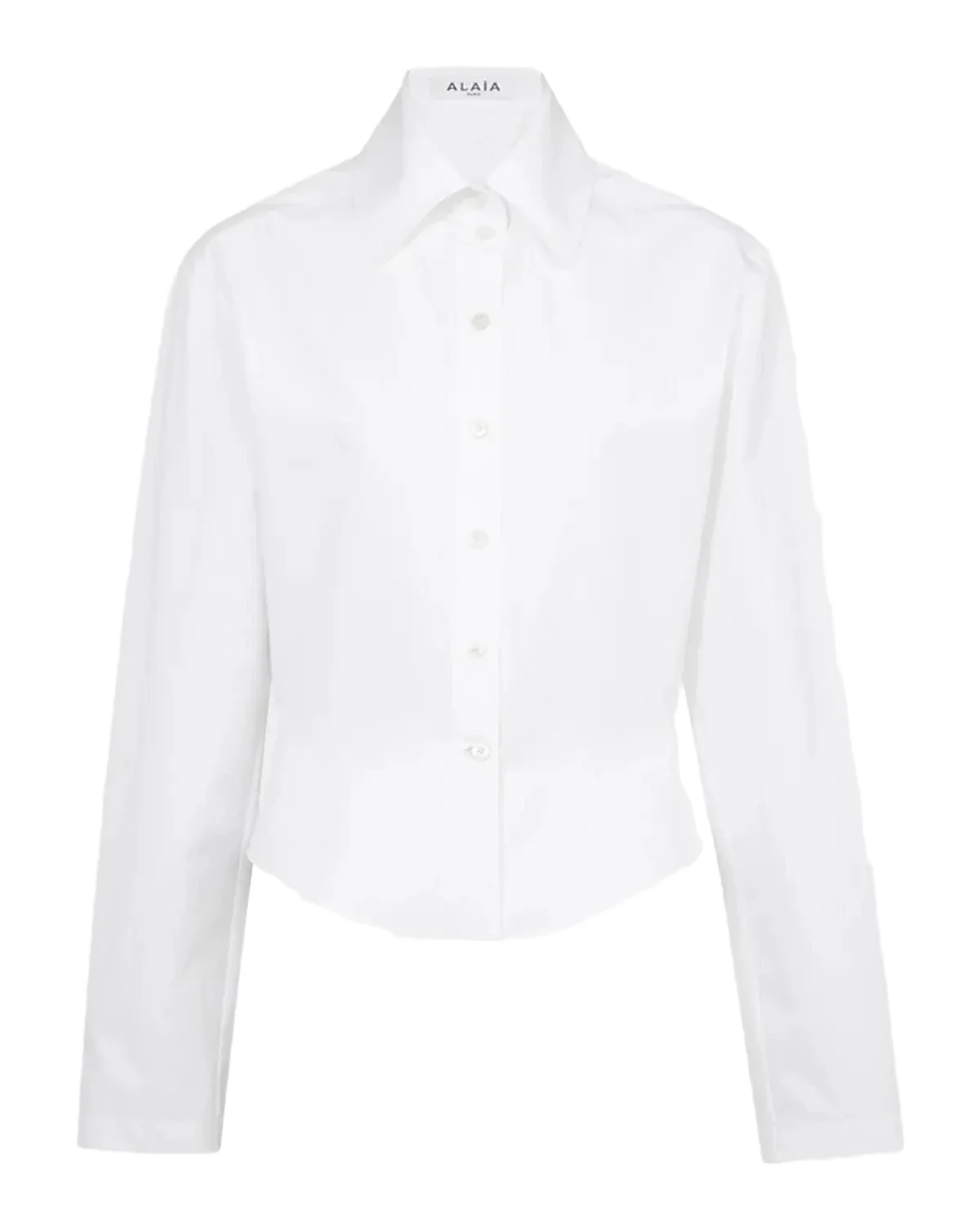 ALAÏA Basque Poplin Cotton Shirt