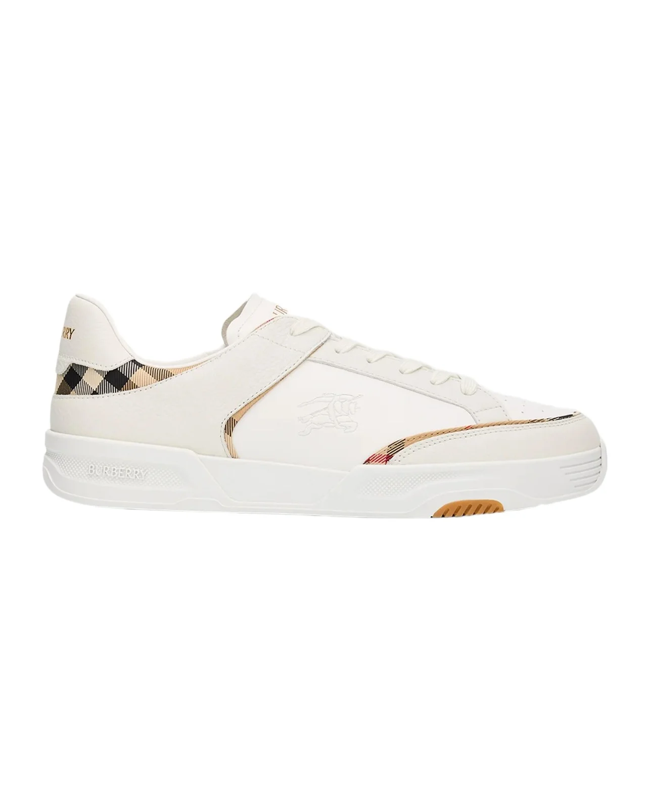 Burberry Men's Harrow Leather and Nylon Sneakers