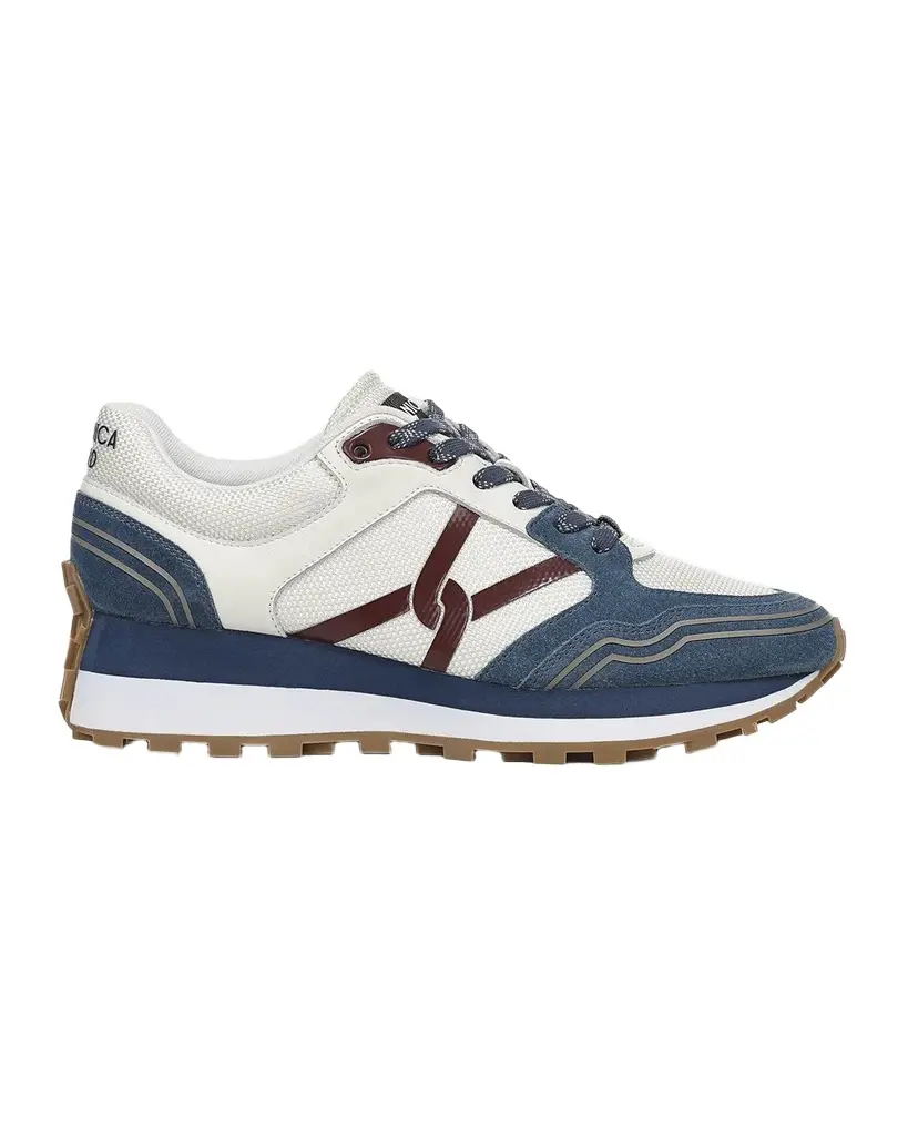 Veronica Beard Valentina Sport Mixed Leather Retro Sneakers