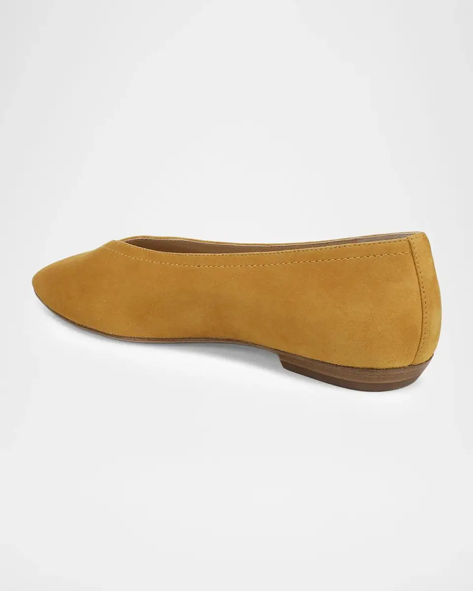 Veronica Beard Bancroft Suede Ballerina Flats | Thumbnail 3 Veronica Beard Bancroft Suede Ballerina Flats | Thumbnail 3