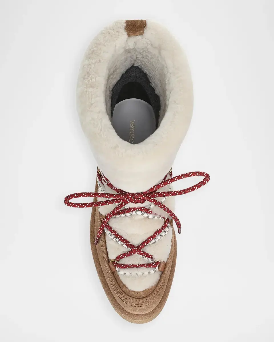 Veronica Beard Kirsta Suede and Shearling Snow Boots | Thumbnail 4
