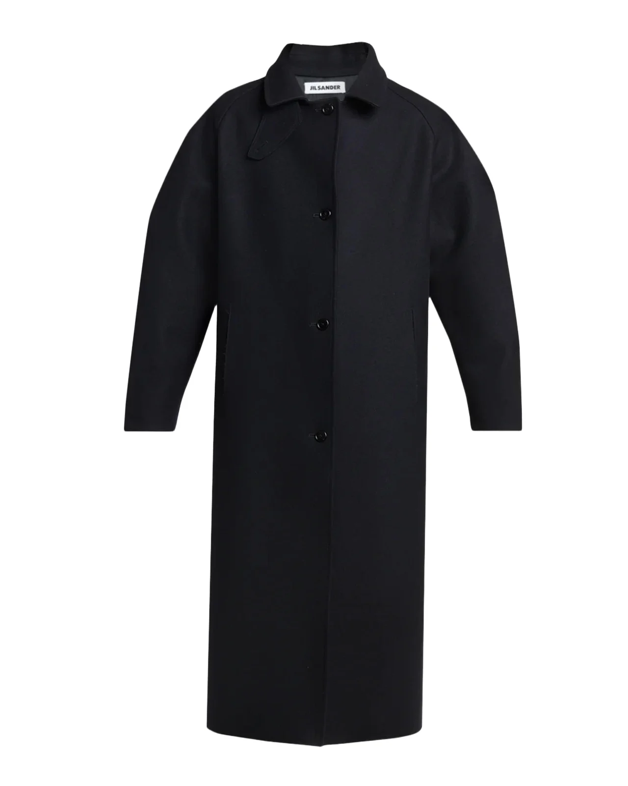 Jil Sander Sport Virgin Wool Long Coat