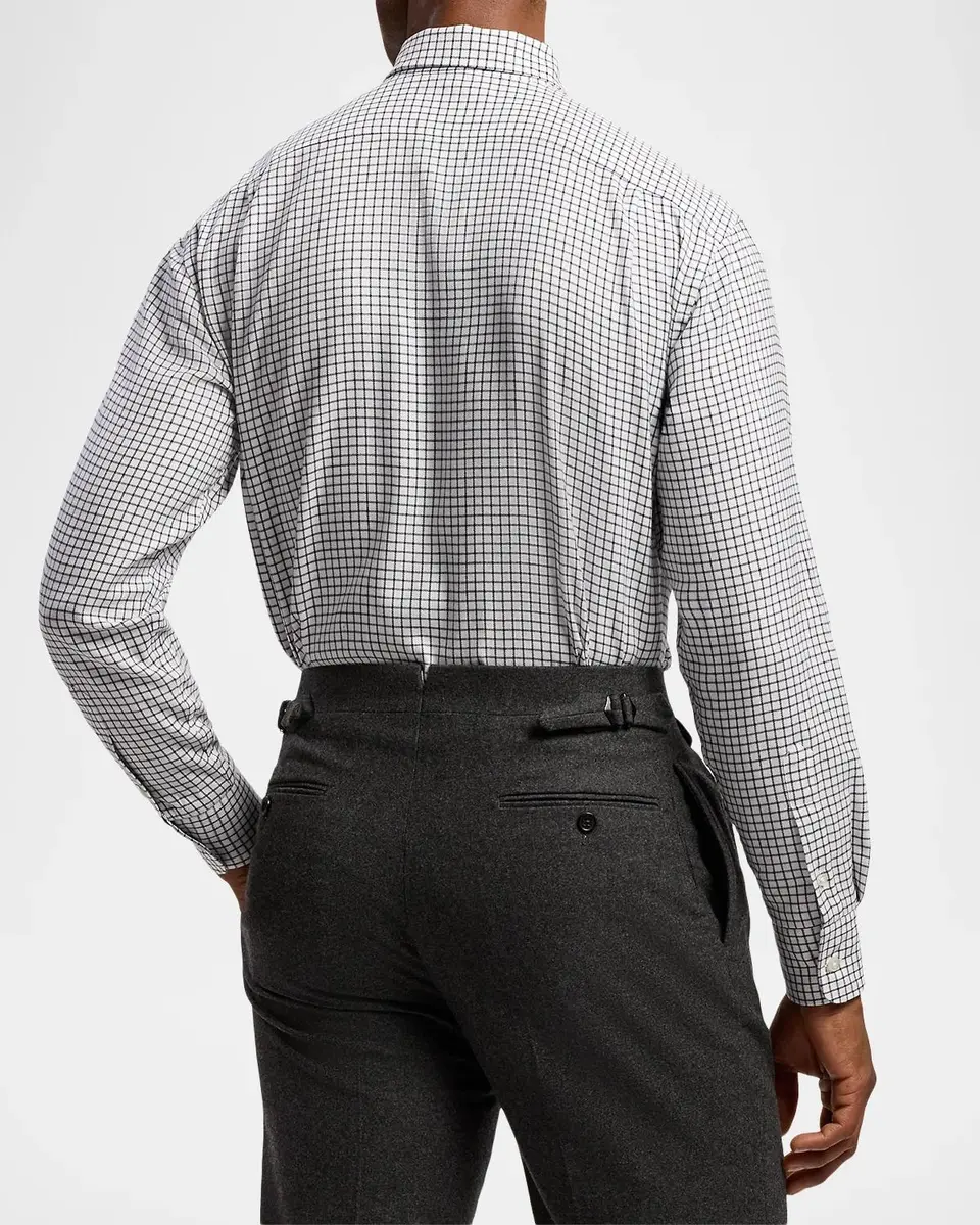 Ralph Lauren Men's Tattersall Twill Sport Shirt | Thumbnail 3 Ralph Lauren Men's Tattersall Twill Sport Shirt | Thumbnail 3