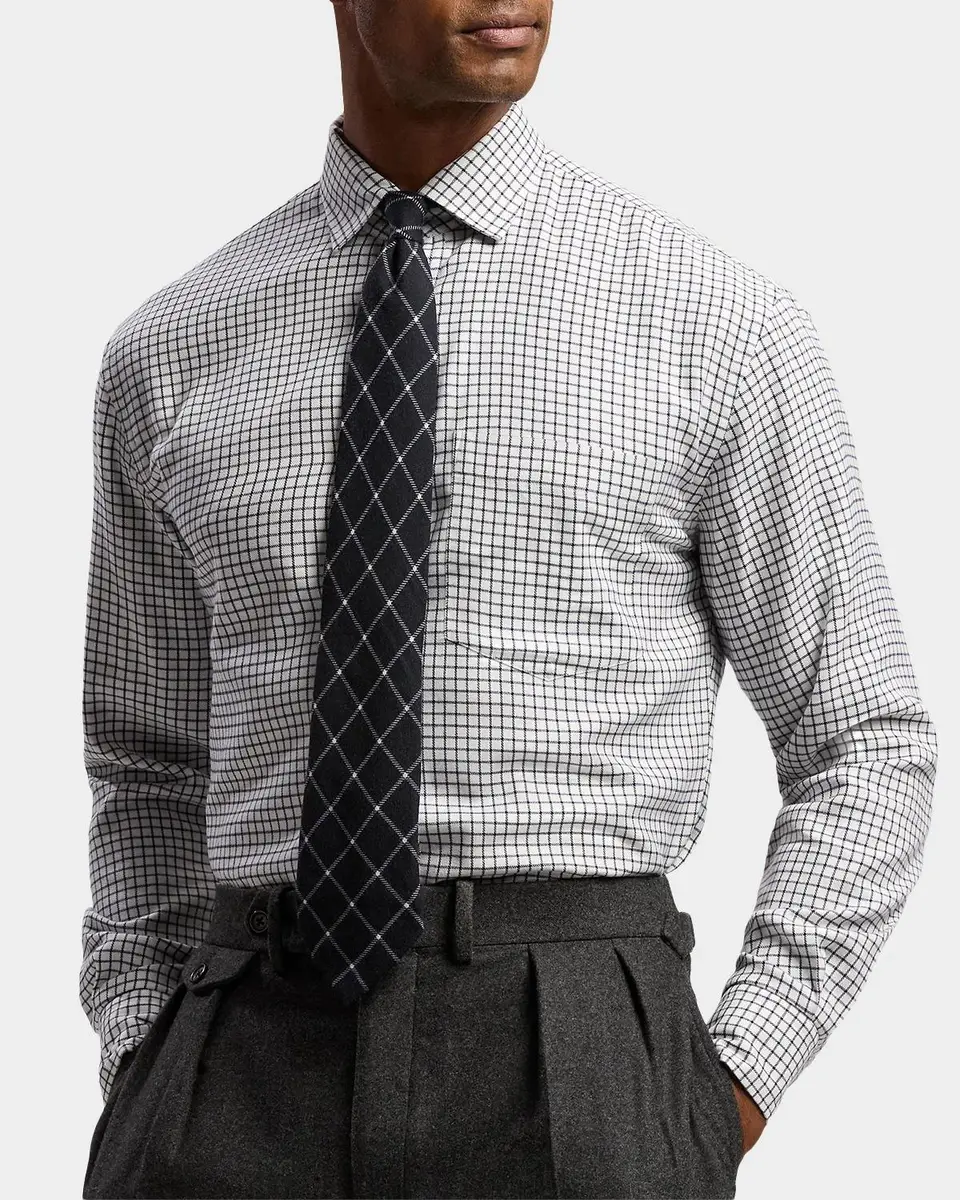 Ralph Lauren Men's Tattersall Twill Sport Shirt | Thumbnail 5 Ralph Lauren Men's Tattersall Twill Sport Shirt | Thumbnail 5