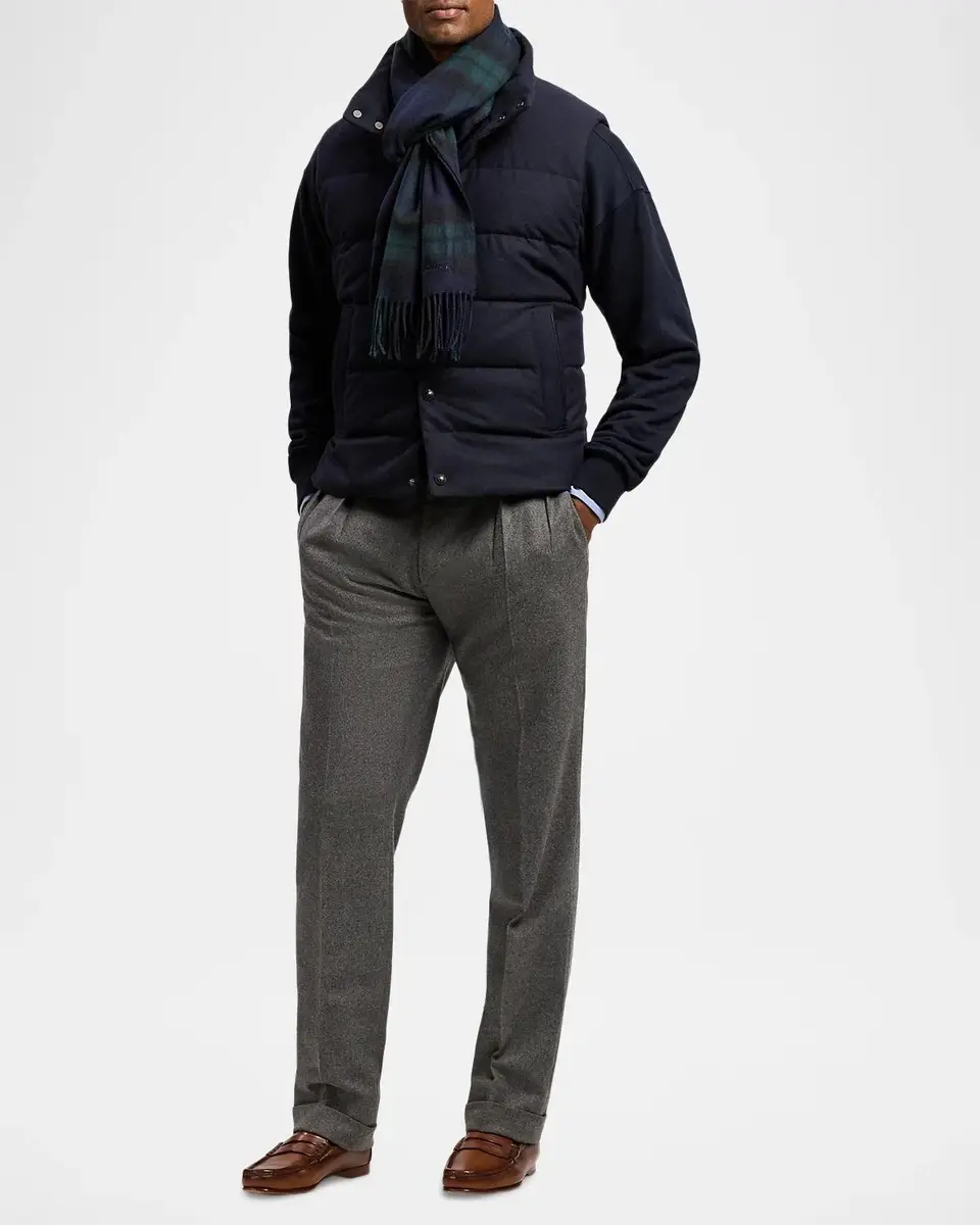 Ralph Lauren Men's Harwick Cashmere-Blend Down Vest | Thumbnail 2 Ralph Lauren Men's Harwick Cashmere-Blend Down Vest | Thumbnail 2