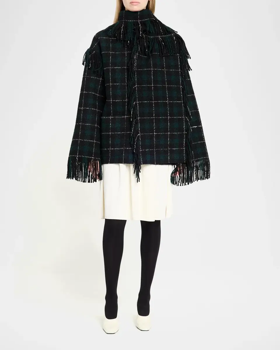 TOTEME Fringed Scarf Jacket | Thumbnail 2