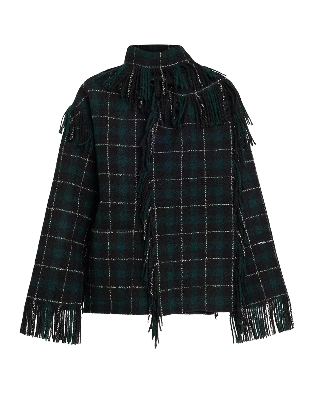 Fringed Scarf Jacket Fringed Scarf Jacket