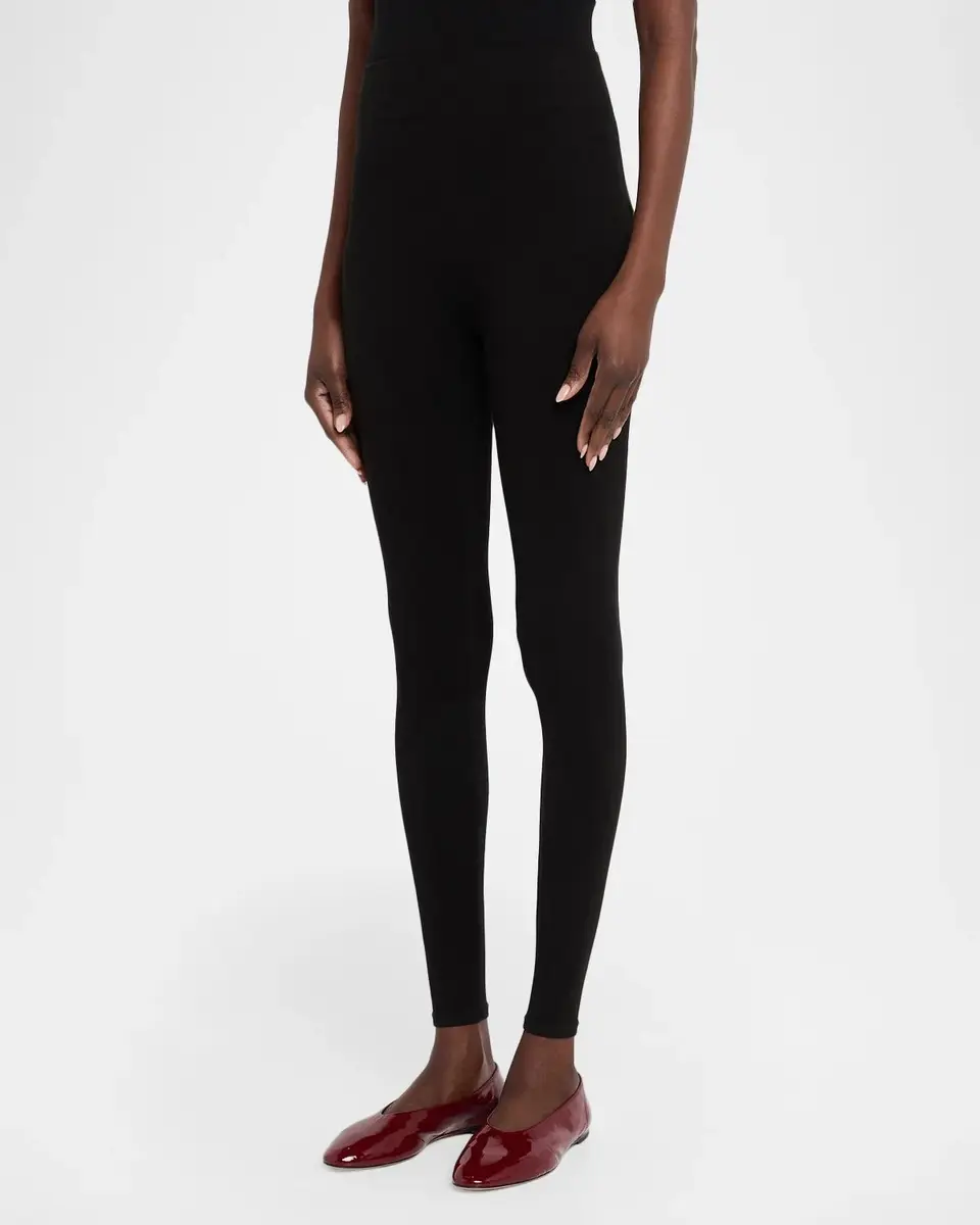 TOTEME Compact Leggings | Thumbnail 4