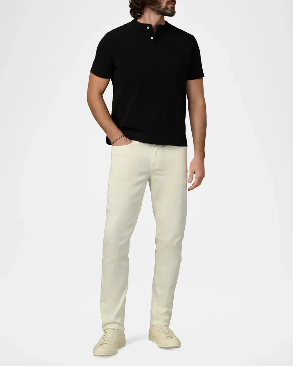 Joe's Jeans Men's Modern Pique Henley Shirt | Thumbnail 2