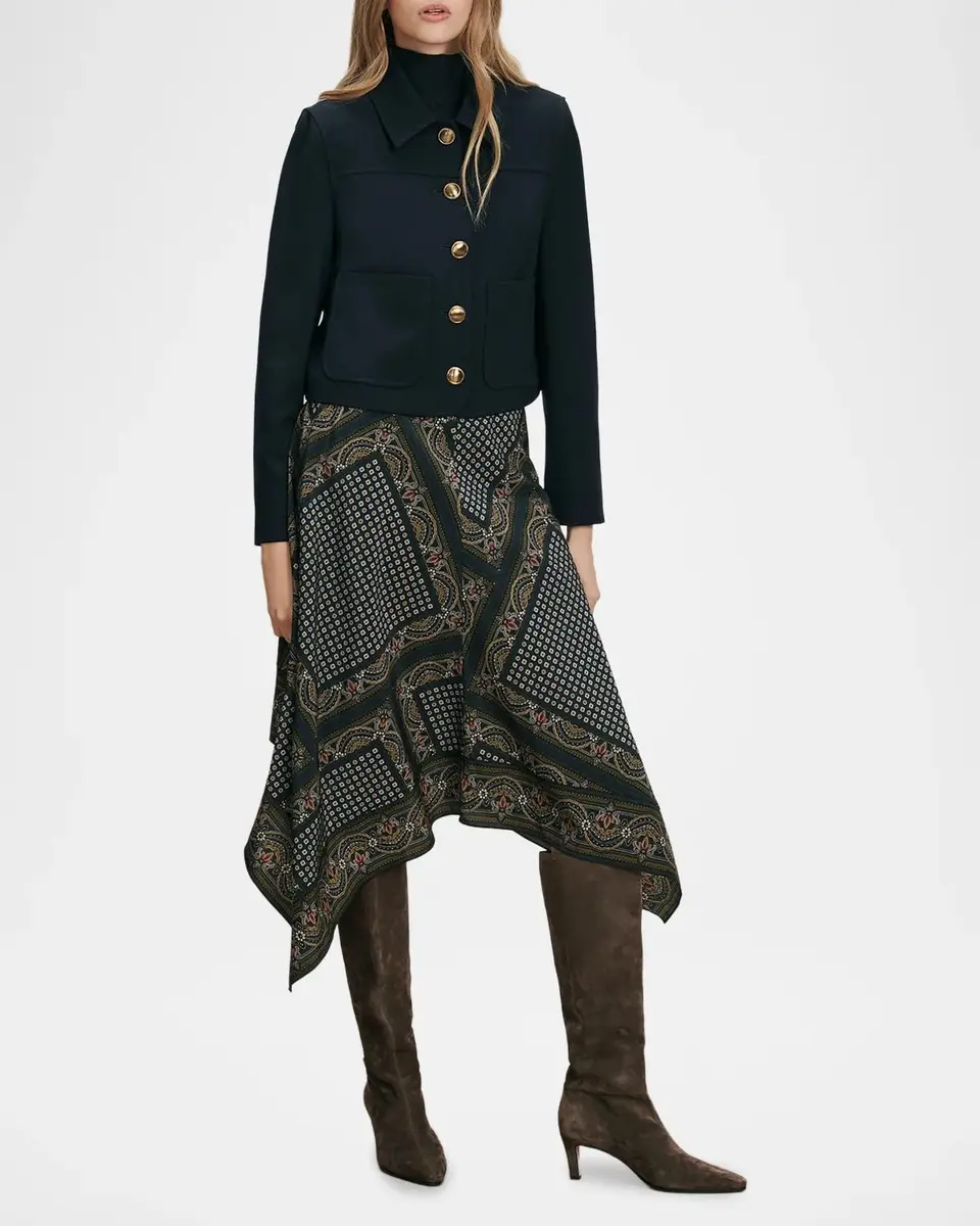 Veronica Beard Turnell Button-Front Jacket | Thumbnail 2 Veronica Beard Turnell Button-Front Jacket | Thumbnail 2