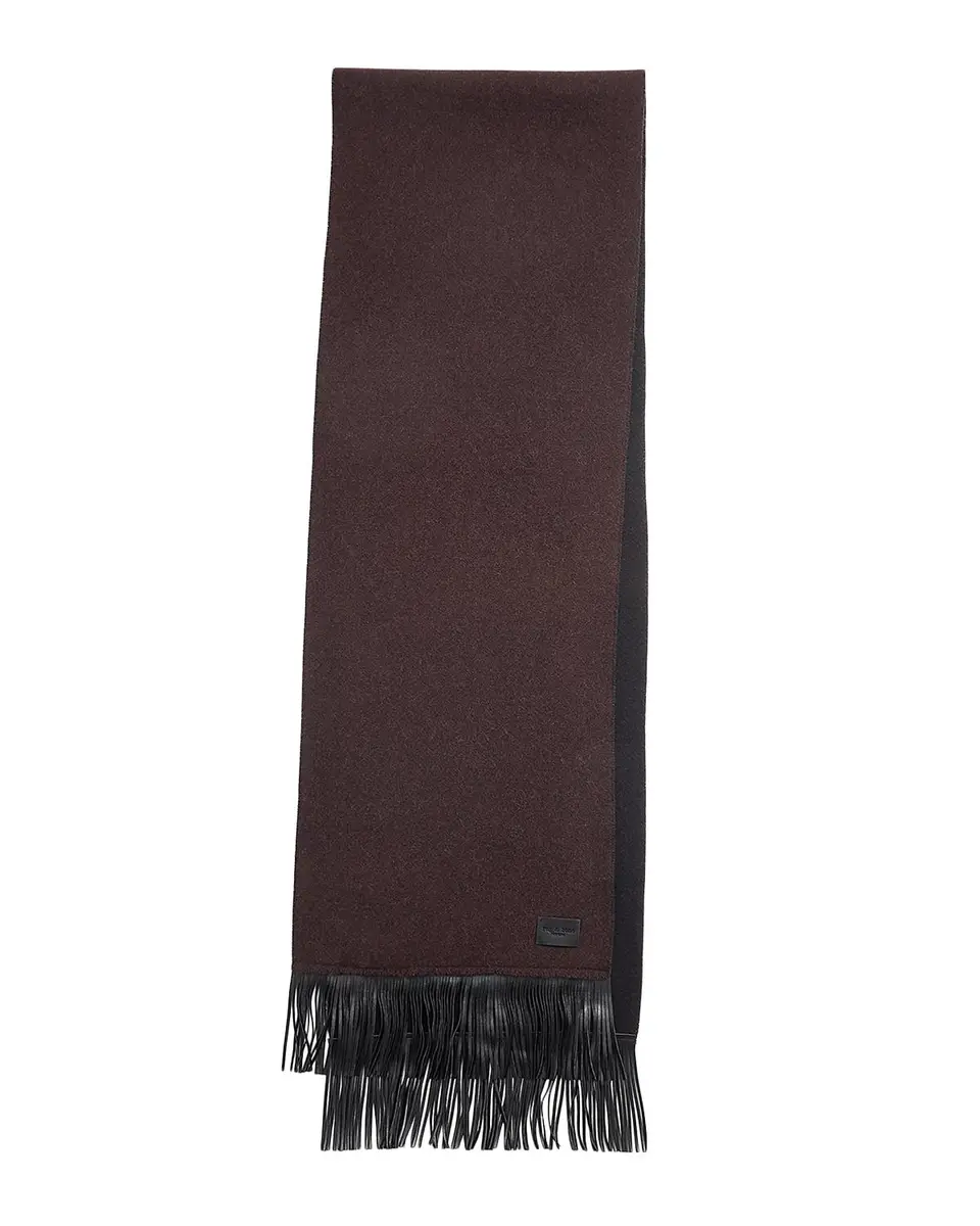 rag & bone Brooke Two-Tone Fringe-Trim Wool Scarf | Thumbnail 3