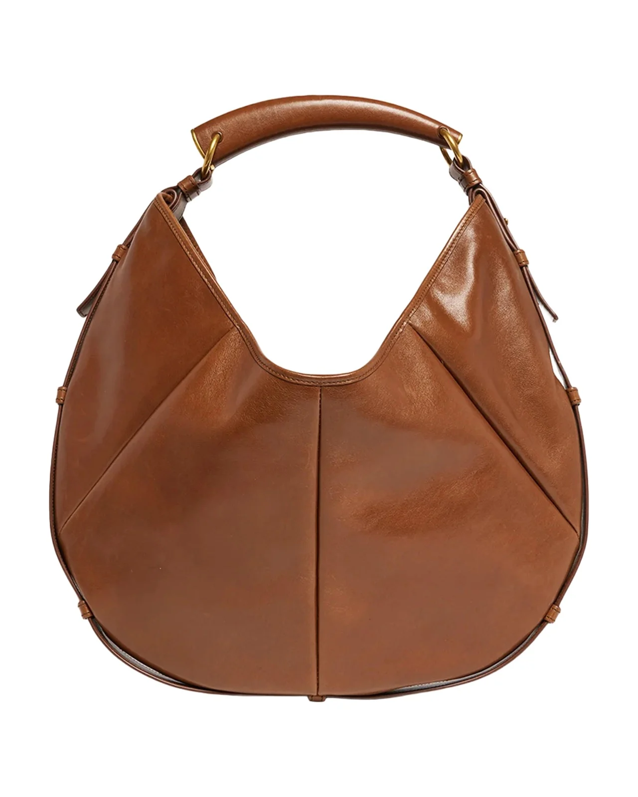 Mombasa Medium Pleated Leather Hobo Bag Mombasa Medium Pleated Leather Hobo Bag