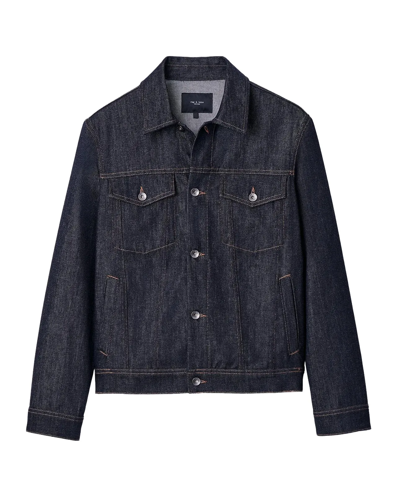 rag & bone Men's Cotton Denim Trucker Jacket