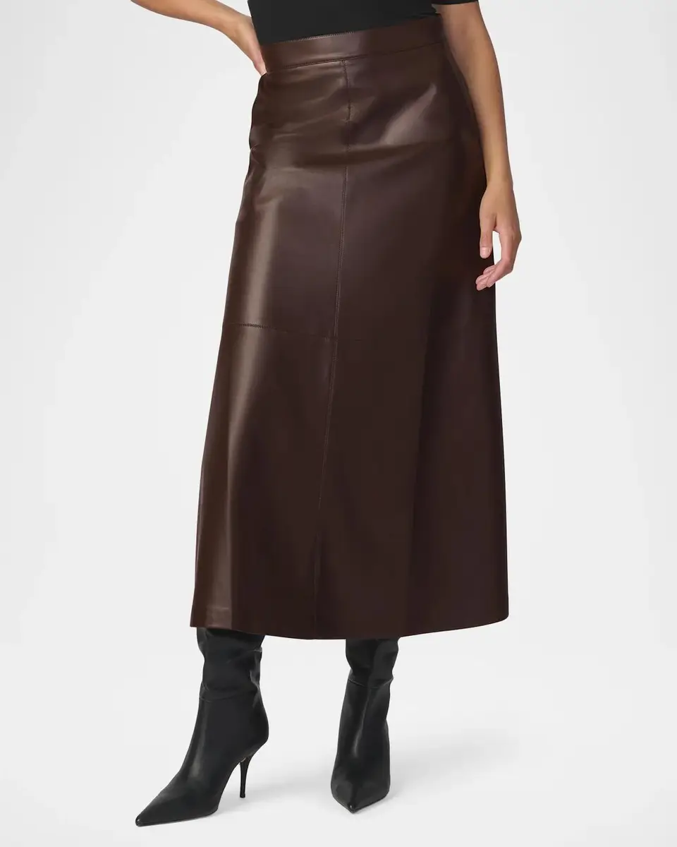 Joe's Jeans Joe's Jeans x Dani Michelle The Tavi Faux-Leather Maxi Skirt | Thumbnail 4 Joe's Jeans Joe's Jeans x Dani Michelle The Tavi Faux-Leather Maxi Skirt | Thumbnail 4