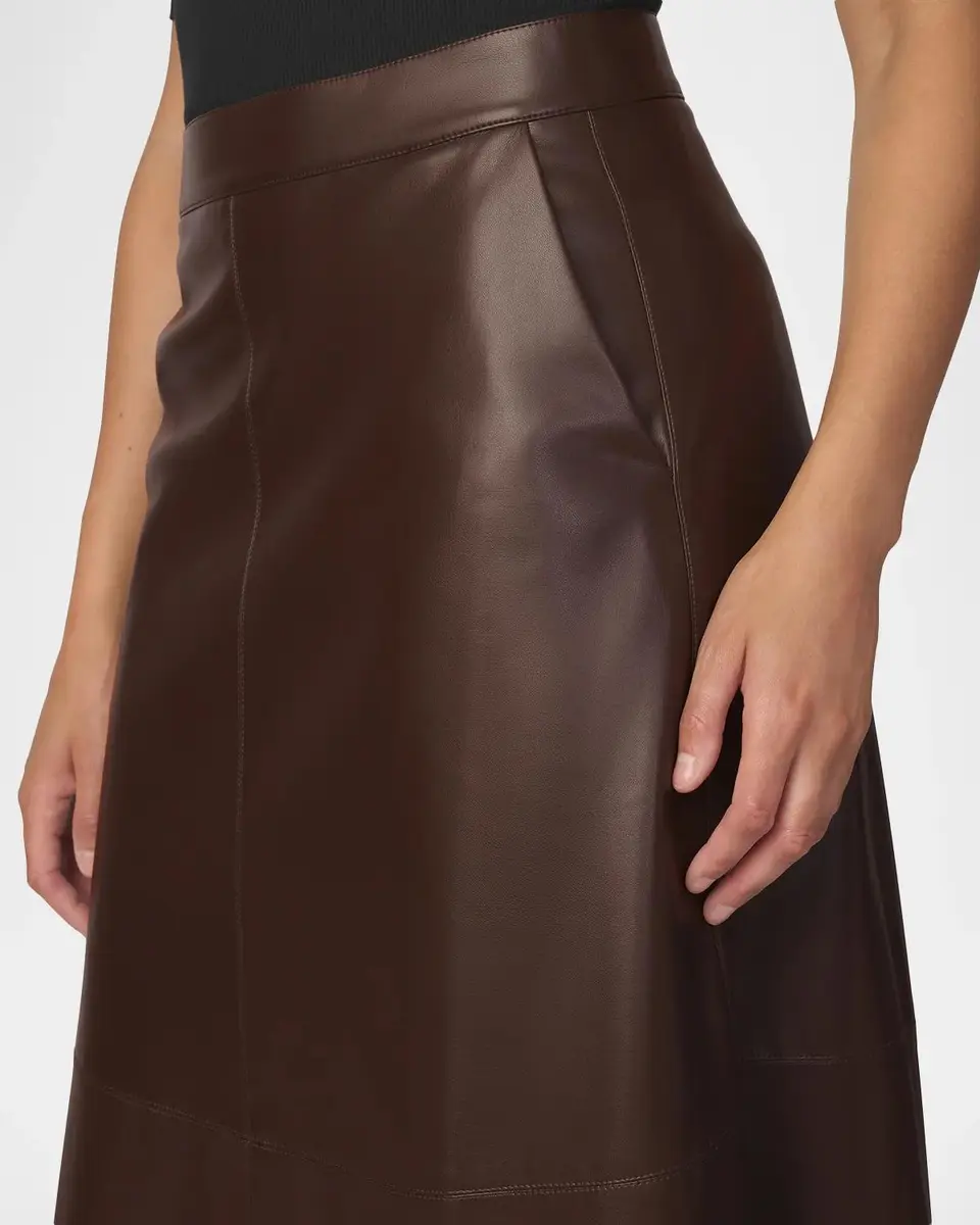 Joe's Jeans Joe's Jeans x Dani Michelle The Tavi Faux-Leather Maxi Skirt | Thumbnail 5 Joe's Jeans Joe's Jeans x Dani Michelle The Tavi Faux-Leather Maxi Skirt | Thumbnail 5