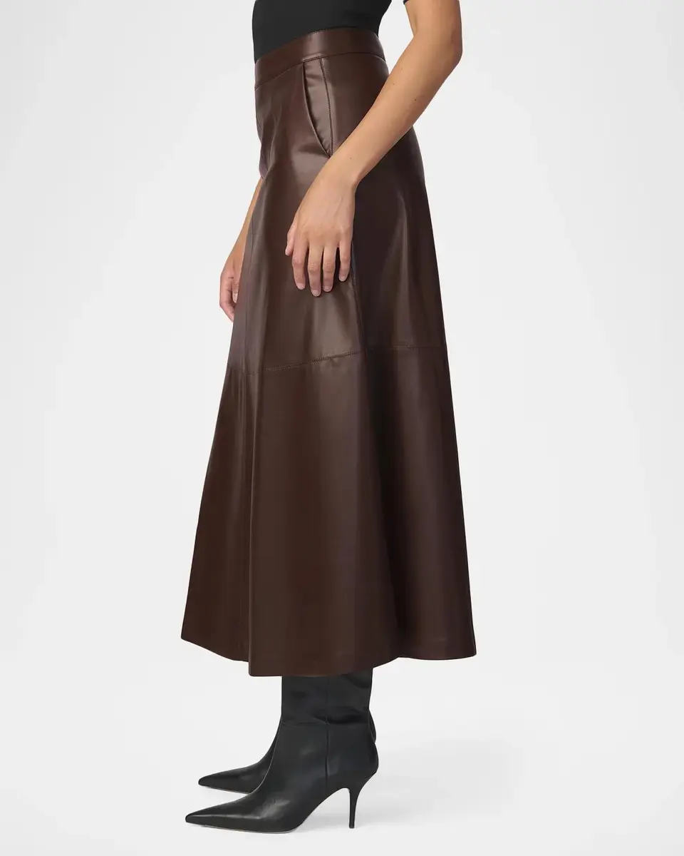 Joe's Jeans Joe's Jeans x Dani Michelle The Tavi Faux-Leather Maxi Skirt | Thumbnail 6 Joe's Jeans Joe's Jeans x Dani Michelle The Tavi Faux-Leather Maxi Skirt | Thumbnail 6