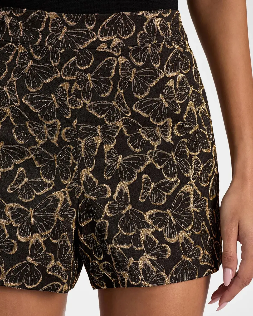 Alice + Olivia Hera High-Rise Shorts | Thumbnail 5 Alice + Olivia Hera High-Rise Shorts | Thumbnail 5