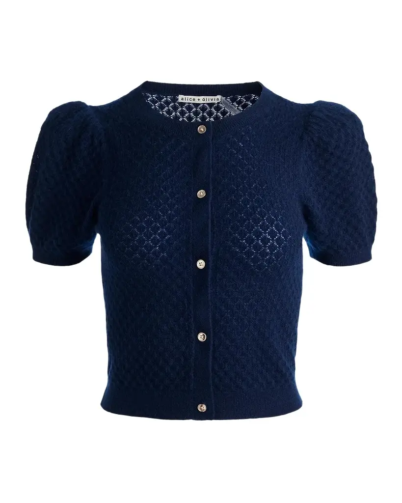 Alice + Olivia Sabine Cashmere Cardigan
