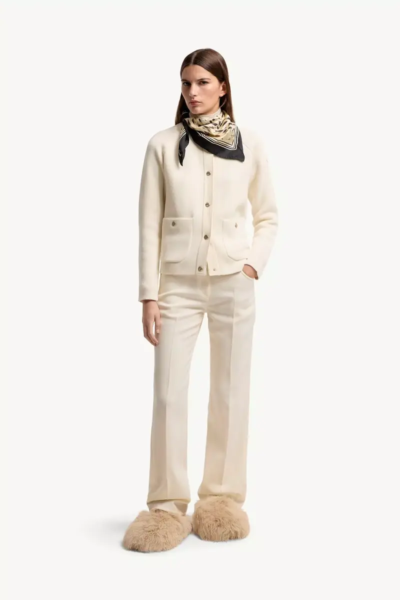 Moncler Wool & Cashmere Blend Cardigan | Thumbnail 3 Moncler Wool & Cashmere Blend Cardigan | Thumbnail 3