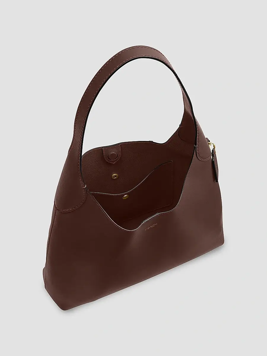 Coach Women's Brooklyn Leather Shoulder Bag | Thumbnail 3 Coach Women's Brooklyn Leather Shoulder Bag | Thumbnail 3