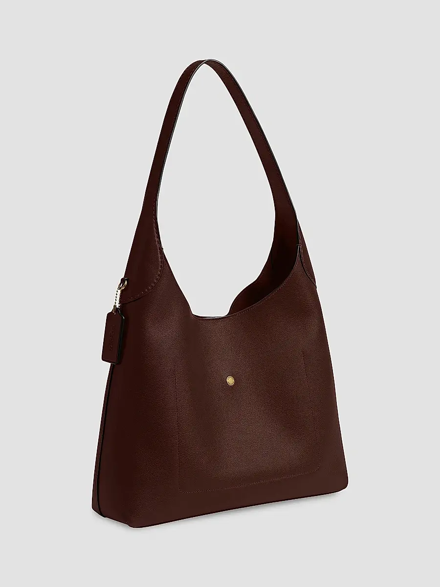 Coach Women's Brooklyn Leather Shoulder Bag | Thumbnail 4 Coach Women's Brooklyn Leather Shoulder Bag | Thumbnail 4