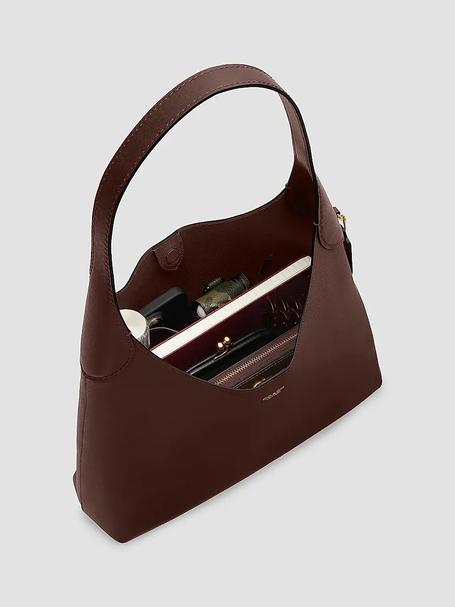Coach Women's Brooklyn Leather Shoulder Bag | Thumbnail 6 Coach Women's Brooklyn Leather Shoulder Bag | Thumbnail 6