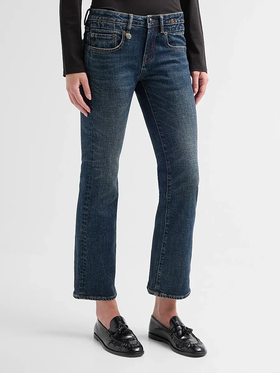 R13 Women's Boy Kick-Flare Jeans | Thumbnail 4 R13 Women's Boy Kick-Flare Jeans | Thumbnail 4