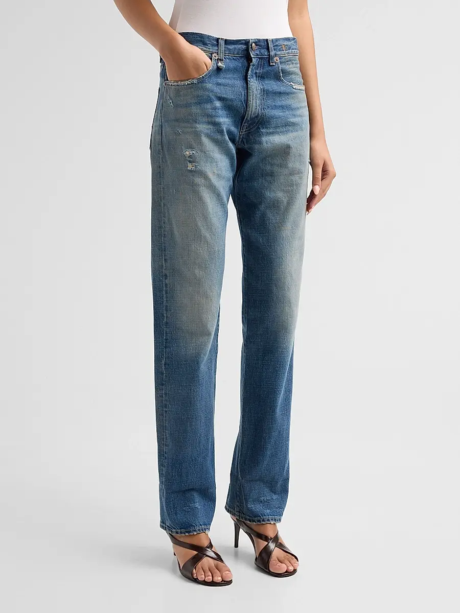 R13 Women's Cuffed Boyfriend Jeans | Thumbnail 4 R13 Women's Cuffed Boyfriend Jeans | Thumbnail 4