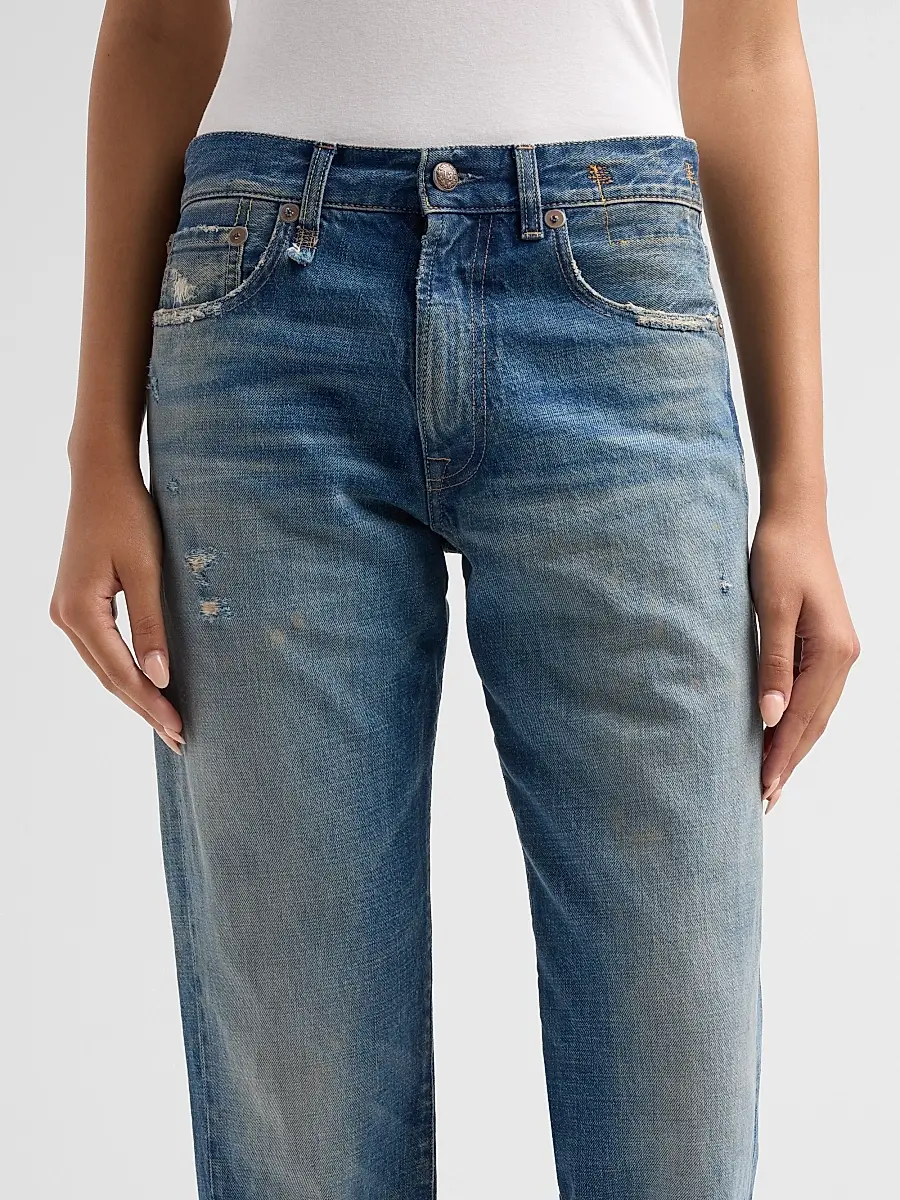 R13 Women's Cuffed Boyfriend Jeans | Thumbnail 5 R13 Women's Cuffed Boyfriend Jeans | Thumbnail 5