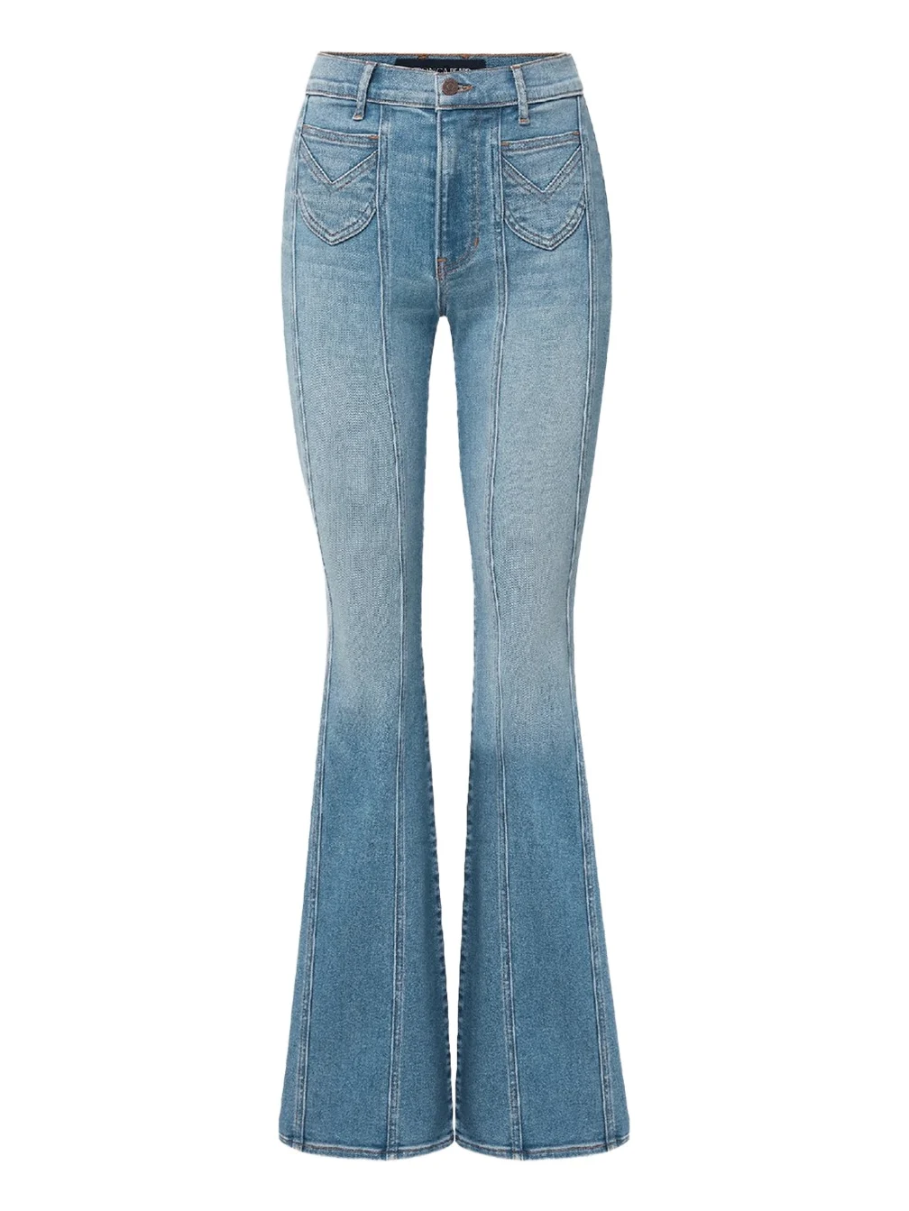 Veronica Beard Women's Beverly High-Rise Skinny Boot-Cut Jeans