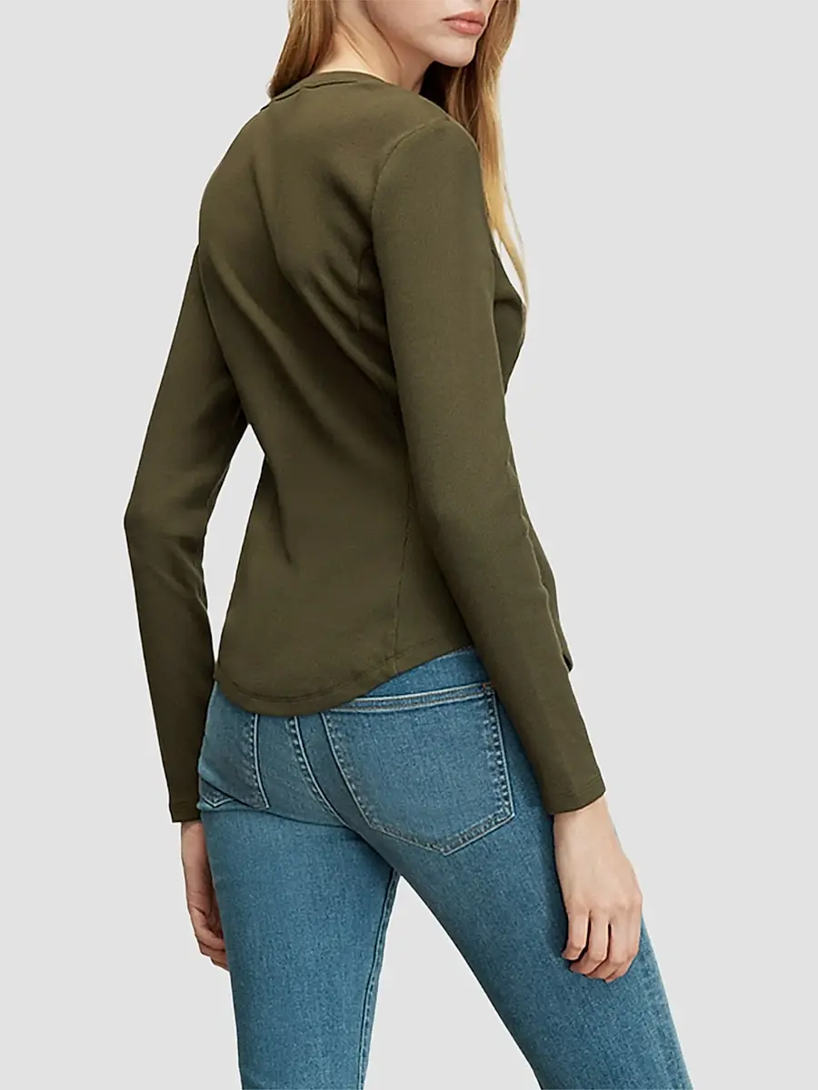 Veronica Beard Women's Cordis Button-Front Top | Thumbnail 3 Veronica Beard Women's Cordis Button-Front Top | Thumbnail 3