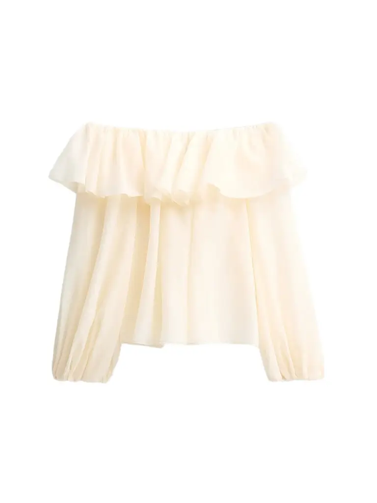 Alice + Olivia Women's Alta Ruffled Blouse