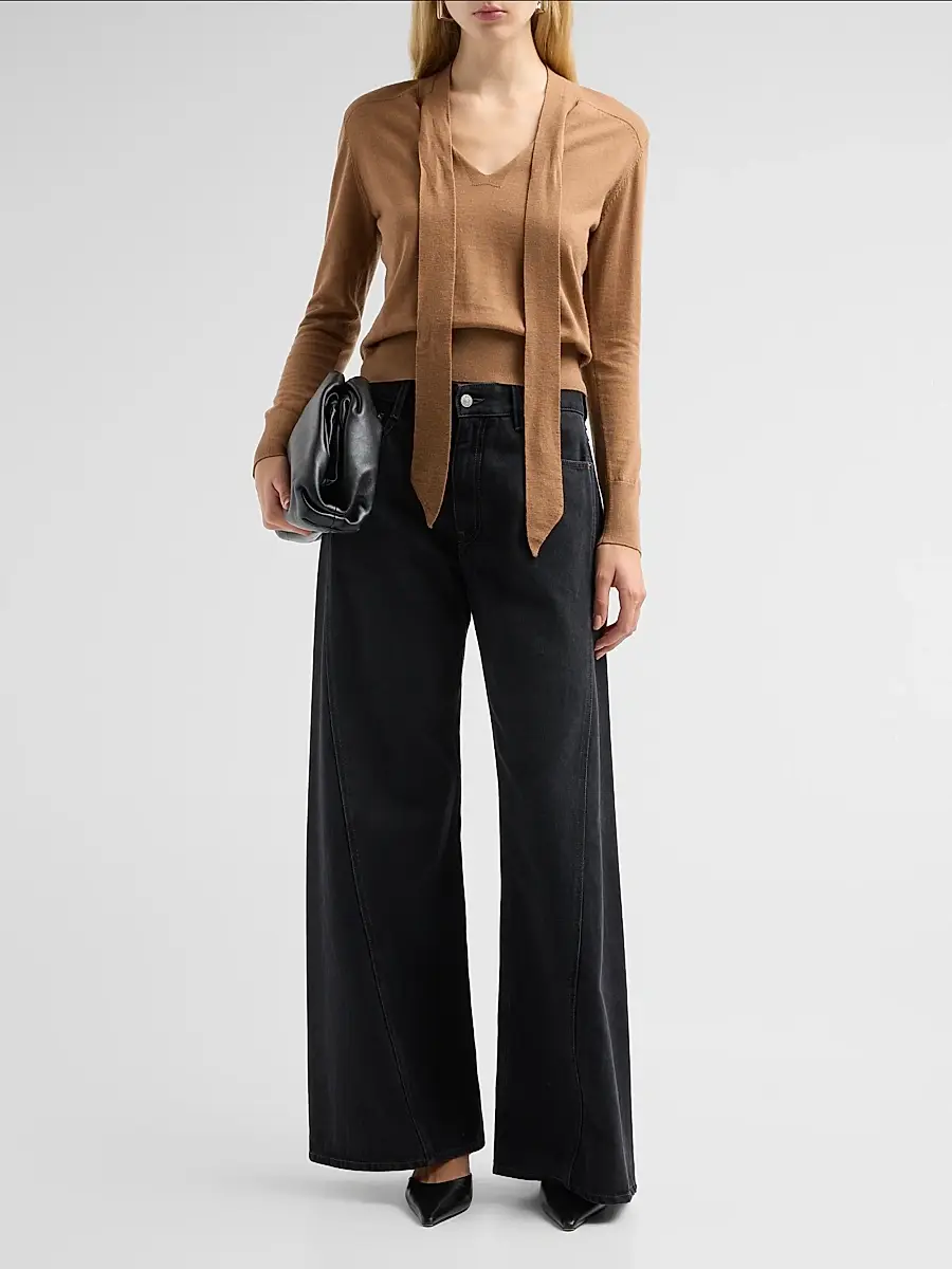 Kobi Halperin Women's Felicity Tieneck Sweater | Thumbnail 2
