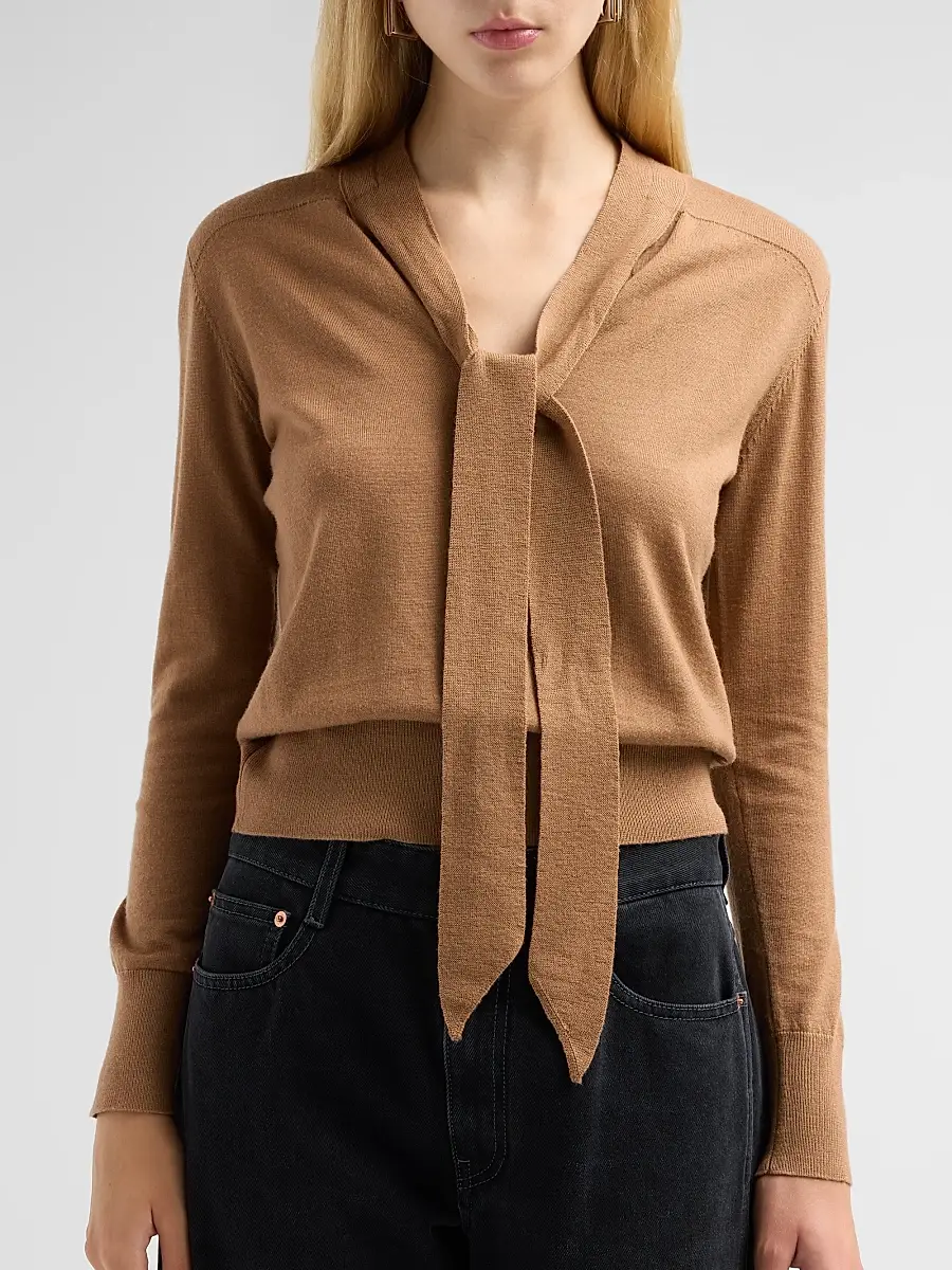 Kobi Halperin Women's Felicity Tieneck Sweater | Thumbnail 5
