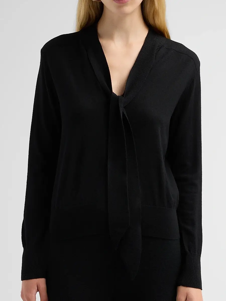 Kobi Halperin Women's Felicity Tieneck Sweater | Thumbnail 5