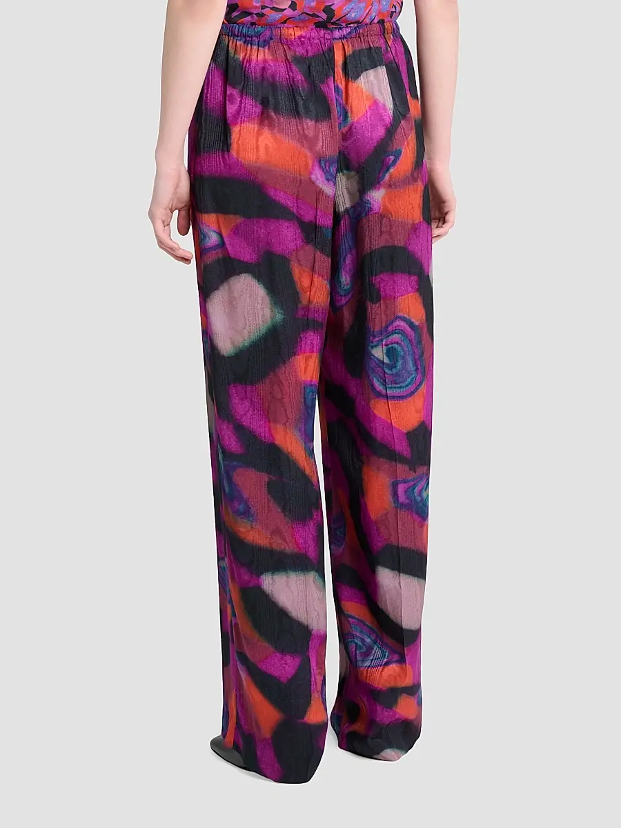 Dries Van Noten Women's Puvis Printed Wrinkle Pants | Thumbnail 3 Dries Van Noten Women's Puvis Printed Wrinkle Pants | Thumbnail 3