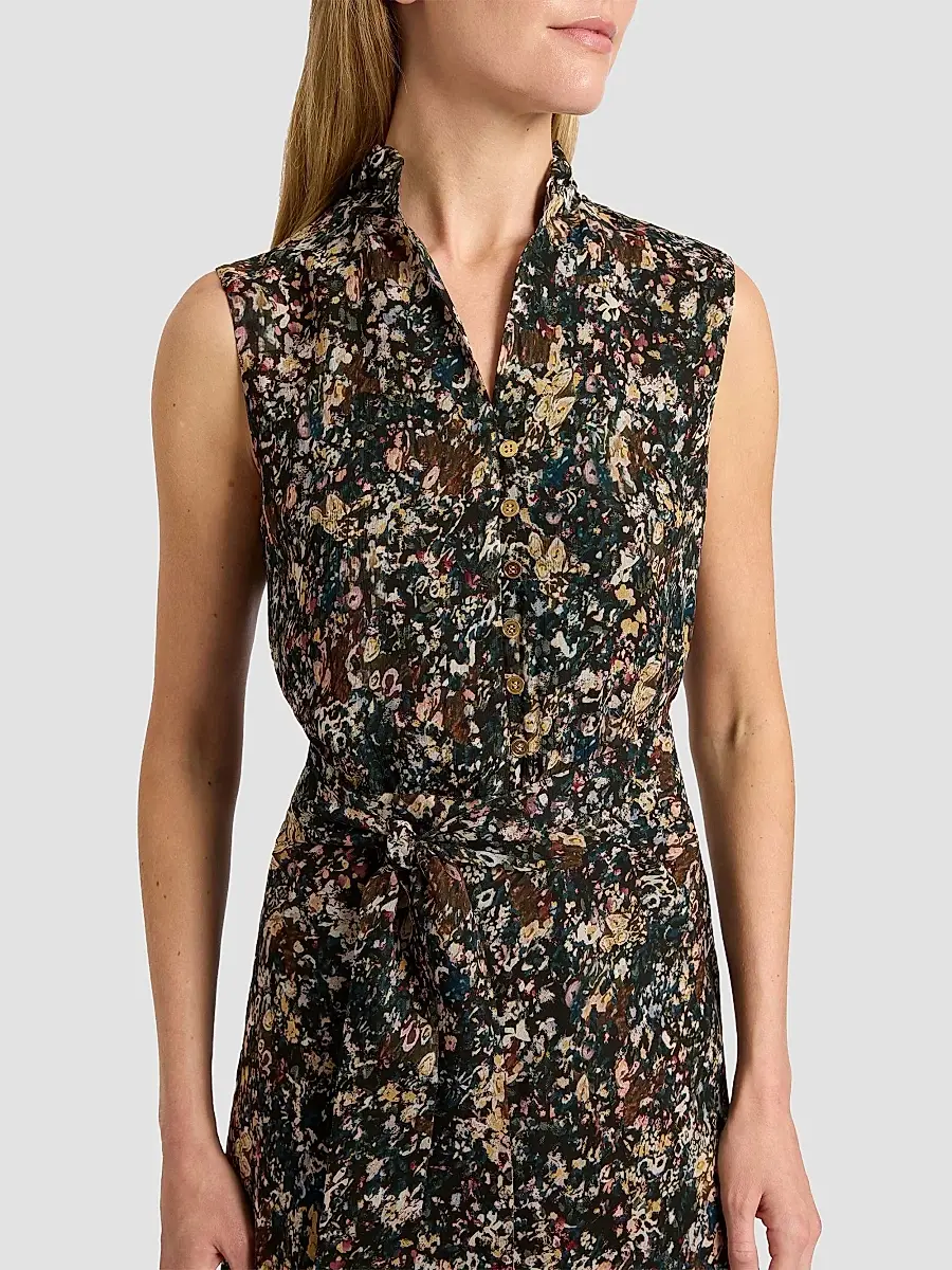 Santorelli Women's Nirva Floral Midi Dress | Thumbnail 5