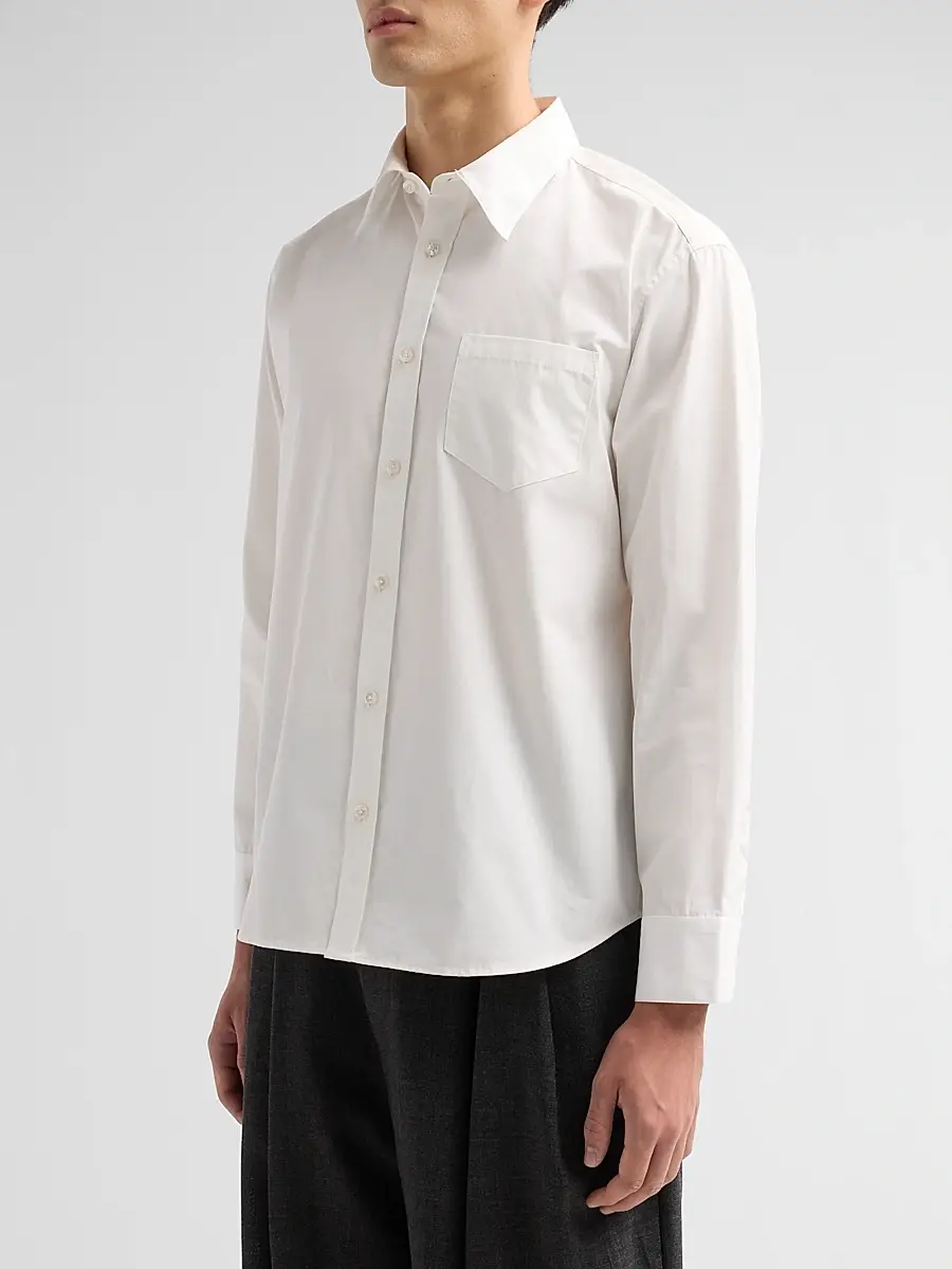 Public School Men Wyckoff Cotton Poplin Shirt | Thumbnail 4 Public School Men Wyckoff Cotton Poplin Shirt | Thumbnail 4