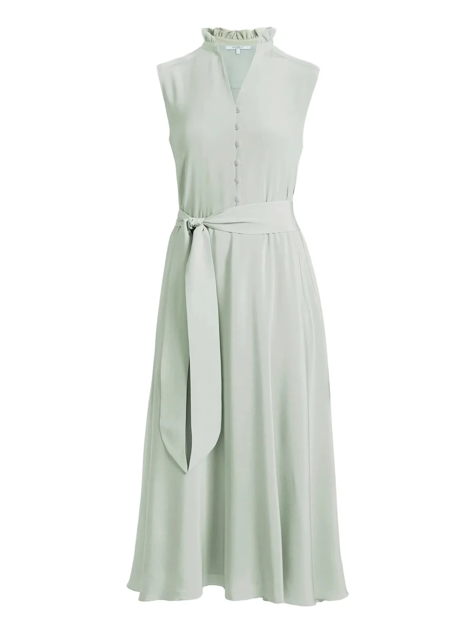 Women's Nirva Belted Silk Midi Dress Women's Nirva Belted Silk Midi Dress