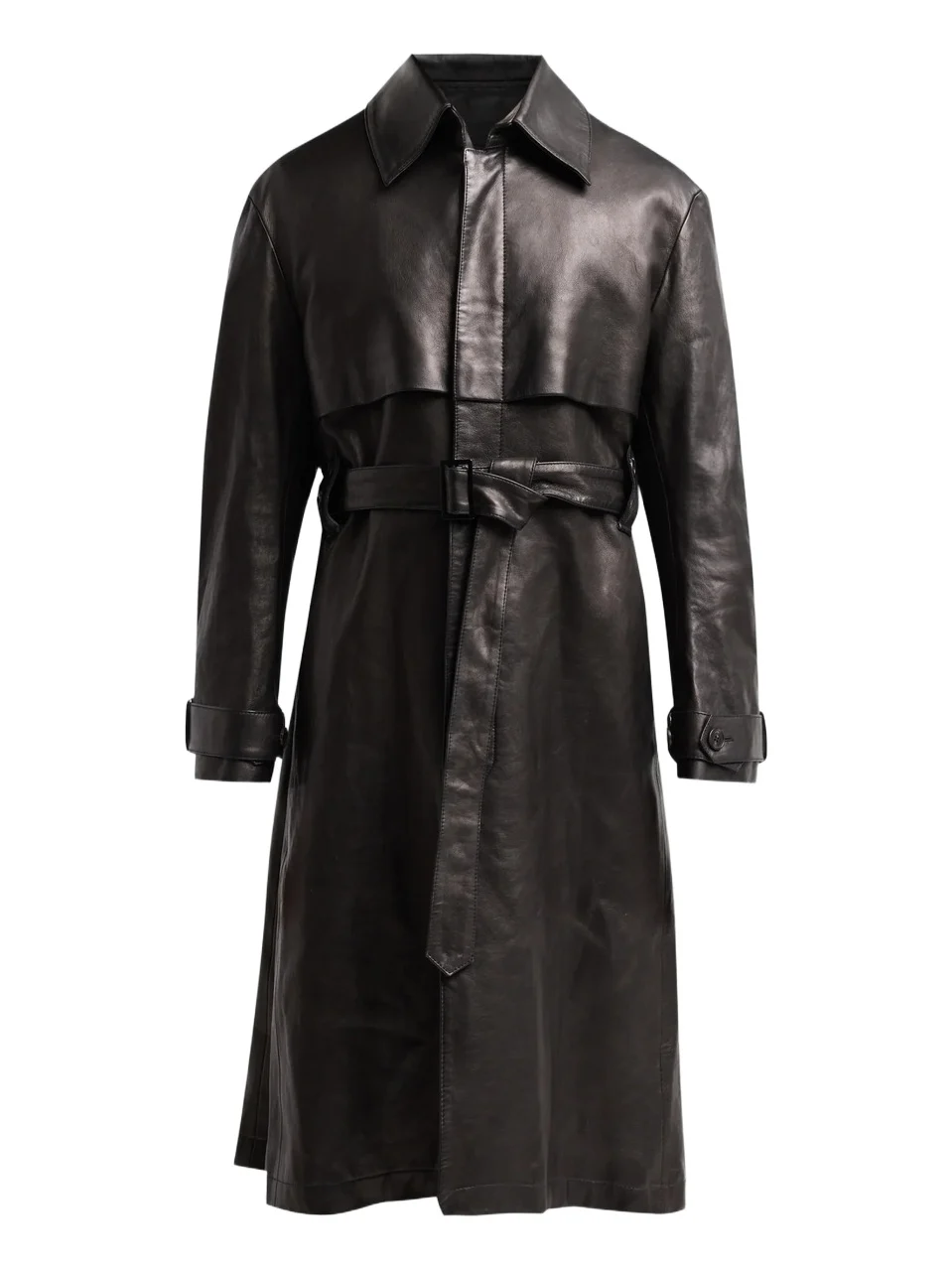 PUBLIC SCHOOL NEW YORK Men Lafayette Leather Longline Coat