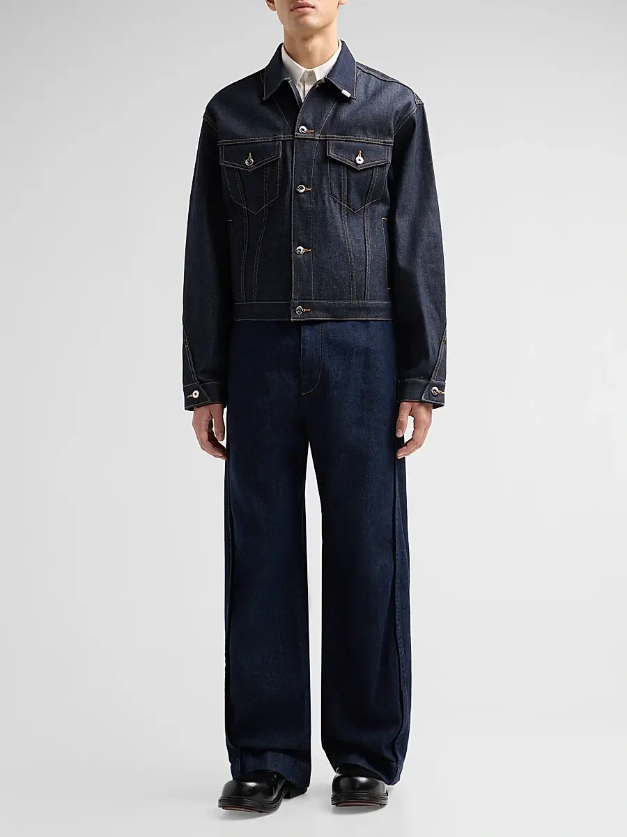 Public School Men Empire Cotton Twill Barrel-Leg Jeans | Thumbnail 2 Public School Men Empire Cotton Twill Barrel-Leg Jeans | Thumbnail 2