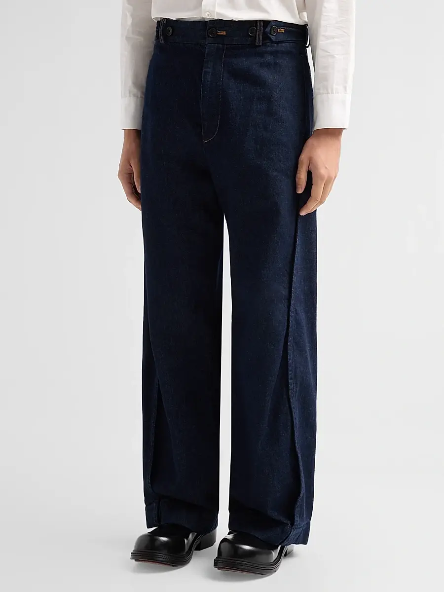 Public School Men Empire Cotton Twill Barrel-Leg Jeans | Thumbnail 4 Public School Men Empire Cotton Twill Barrel-Leg Jeans | Thumbnail 4