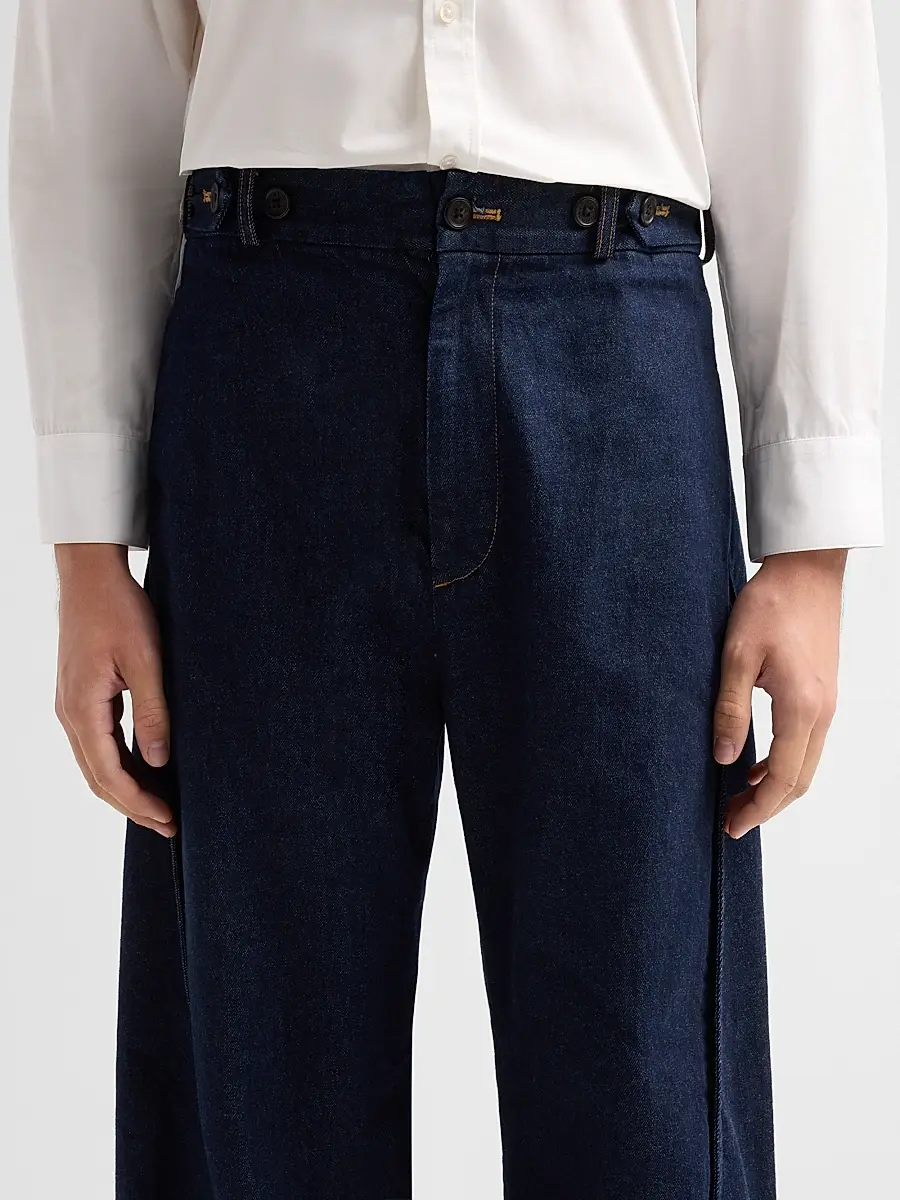 Public School Men Empire Cotton Twill Barrel-Leg Jeans | Thumbnail 5 Public School Men Empire Cotton Twill Barrel-Leg Jeans | Thumbnail 5