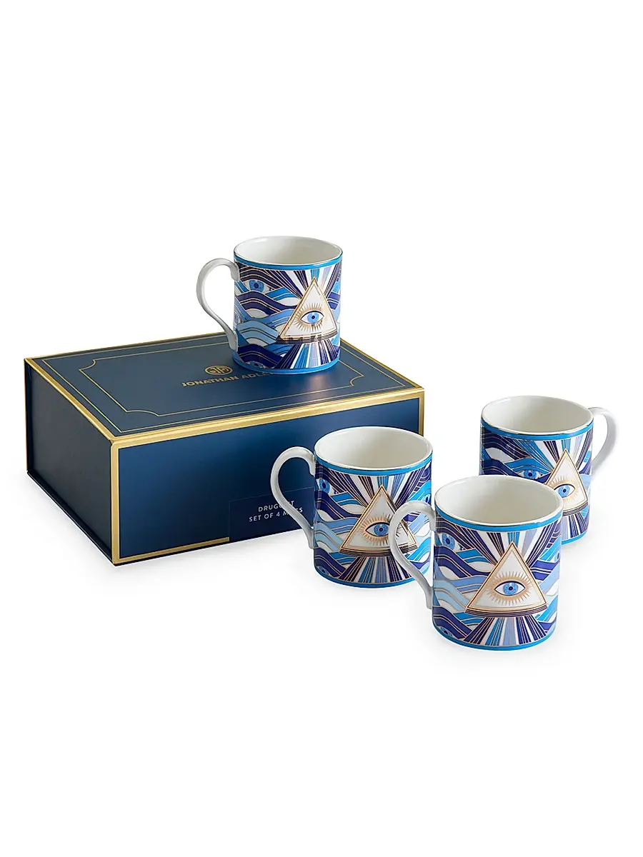 Jonathan Adler Druggist 4-Piece Mug Set | Thumbnail 4