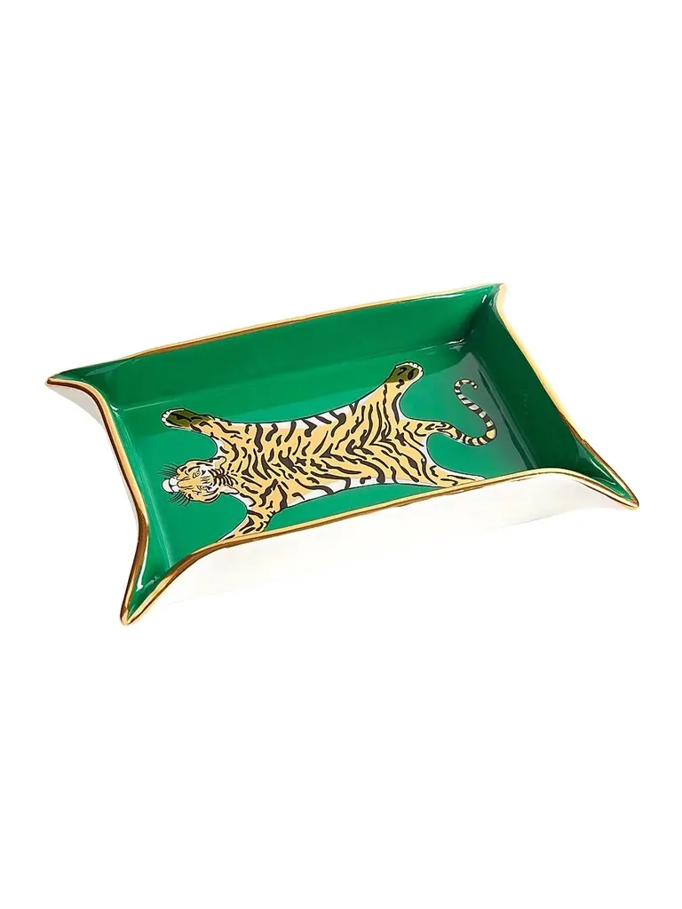 Jonathan Adler Tiger High Fired Porcelain Valet Tray