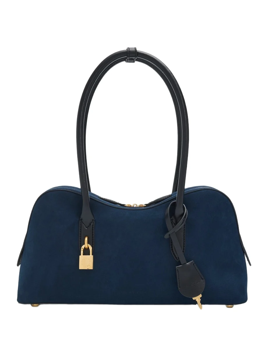 Stella McCartney Women's Stella Ryder Suede Top Handle Bag
