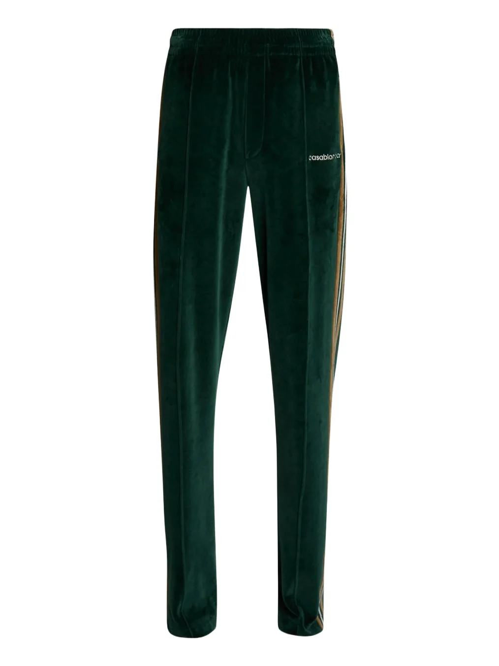 Casablanca Men's Velour Striped Track Pants